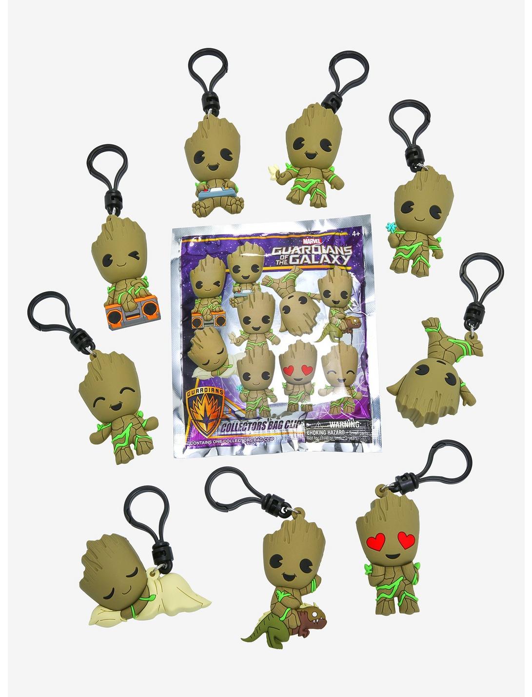 Marvel Groot Collection 3d Foam Bag Clip