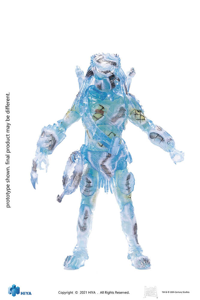 Avpr Active Camouflage Wolf Predator Previews Exclusive 1/18 Scale Figure (C