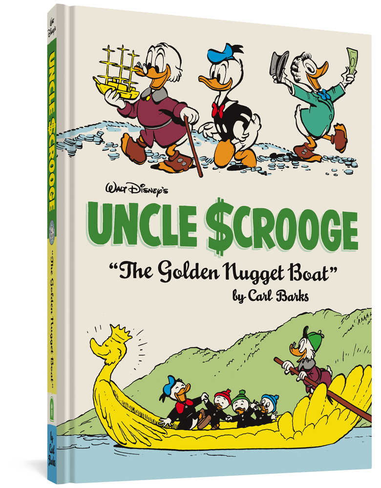 Walt Disney Uncle Scrooge Hardcover Volume 26 Golden Nugget Boat