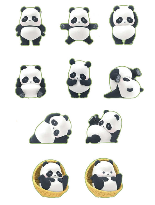 52 Toys Panda Roll Daily Life Series2 8pc Blind Mystery Box Display