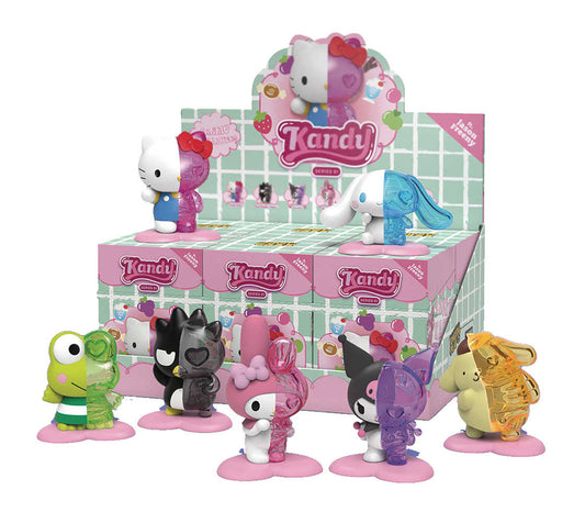Kandy Sanrio Ser 01 Fun Box Mini Figure 6pc Blind Mystery Box Display