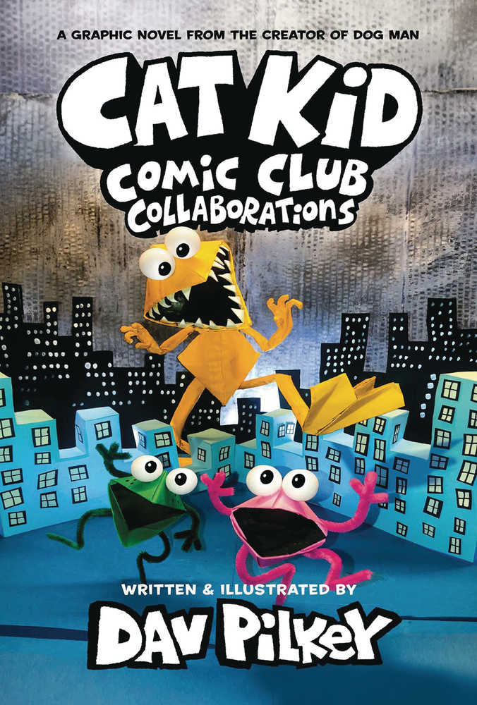 Cat Kid Comic Club Dustjacket Hardcover Graphic Novel Volume 04 Collaborations (C