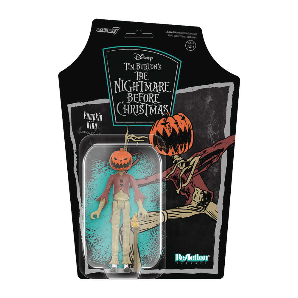 Nightmare Before Christmas W2 Pumpkin King Reaction Figure (Net