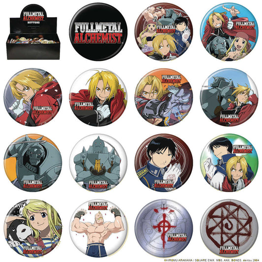 Fullmetal Alchemist 144 Ct Button Assortment