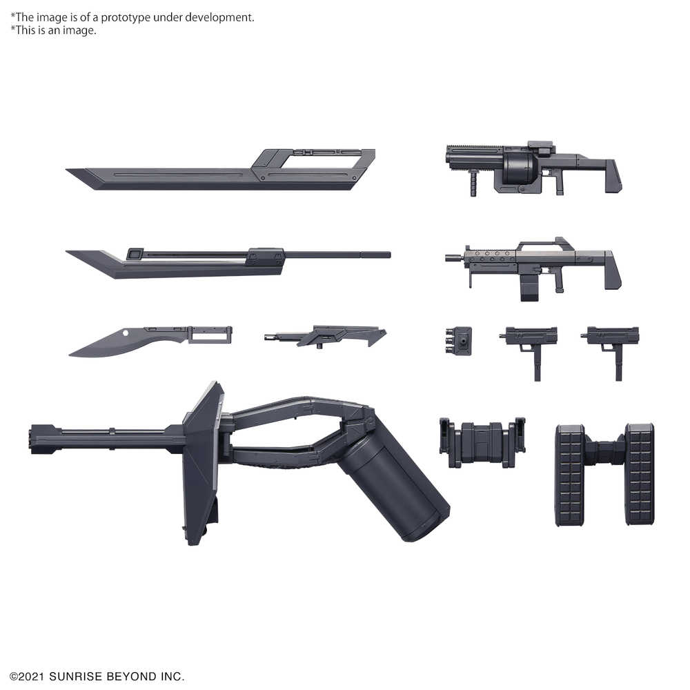 Amaim Warrior At The Borderline Hg 1/72 Weapon Set 2  (