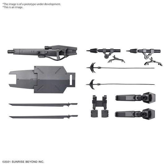 Amaim Warrior At The Borderline Hg 1/72 Weapon Set 3  (