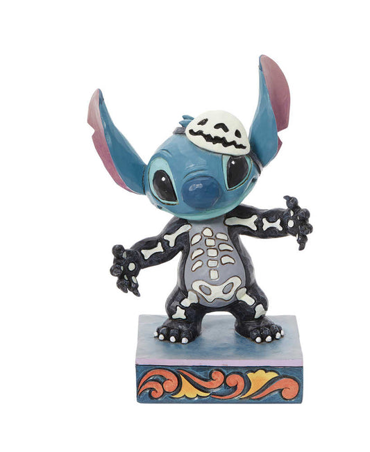 Disney Traditions Stitch Skeleton Figure