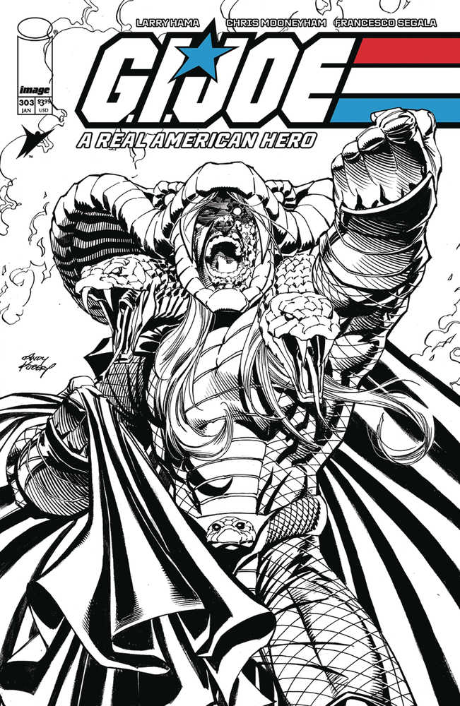 G.I. Joe A Real American Hero #303 Cover B Kubert