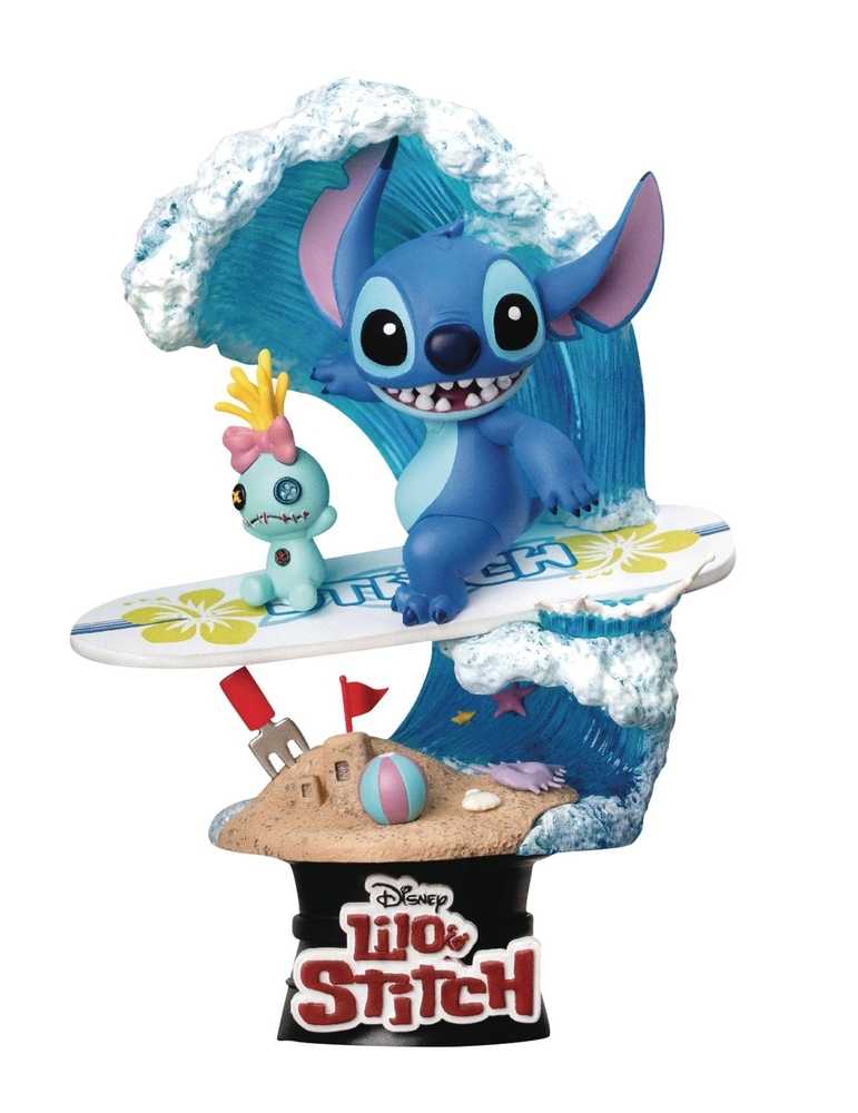 Lilo & Stitch Surf 6in Statue