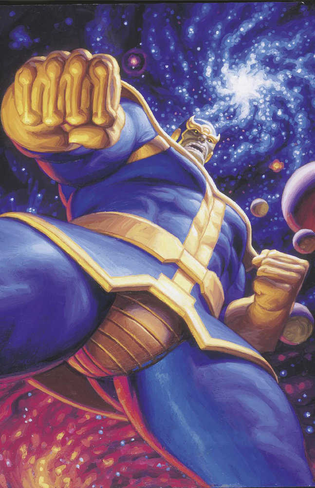 Thanos #4 Greg And Tim Hildebrandt Thanos Marvel Masterpieces III Full Art Variant