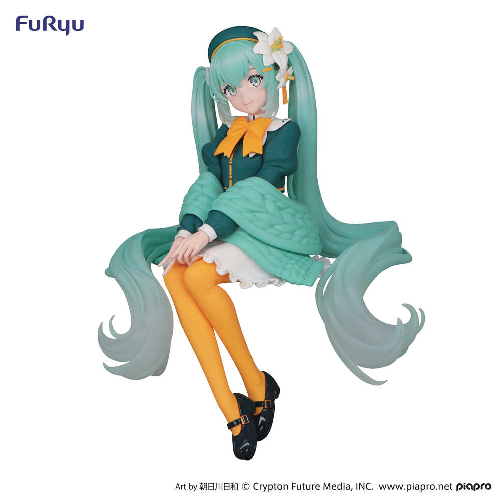 Hatsune Miku Flower Fairy Lily Noodle Stopper Figure