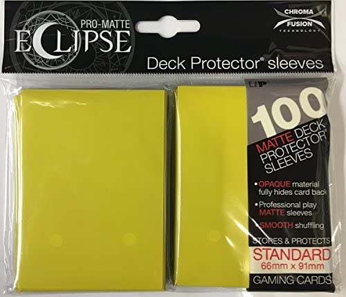 Eclipse Deck Protectors: MATTE (100ct) - Misc Color