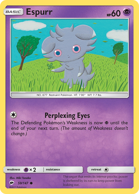 Espurr (59/147) [Sun & Moon: Burning Shadows]