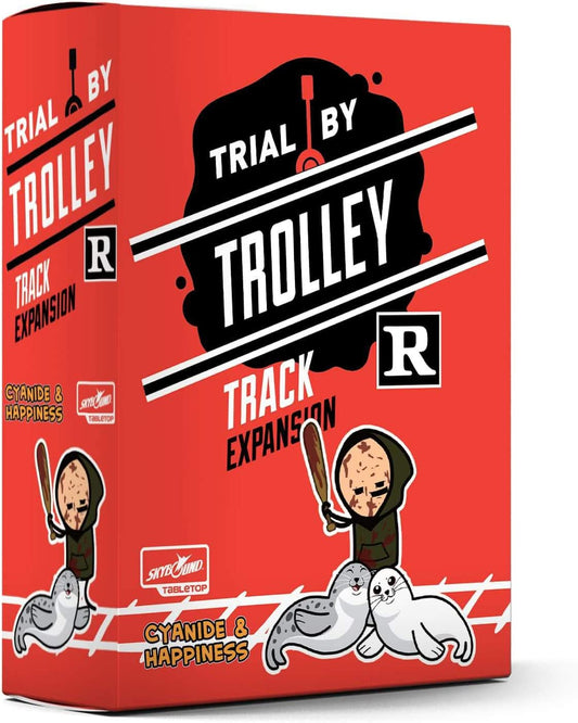 Trial by Trolley Track Expansion R Rated [Board Game]