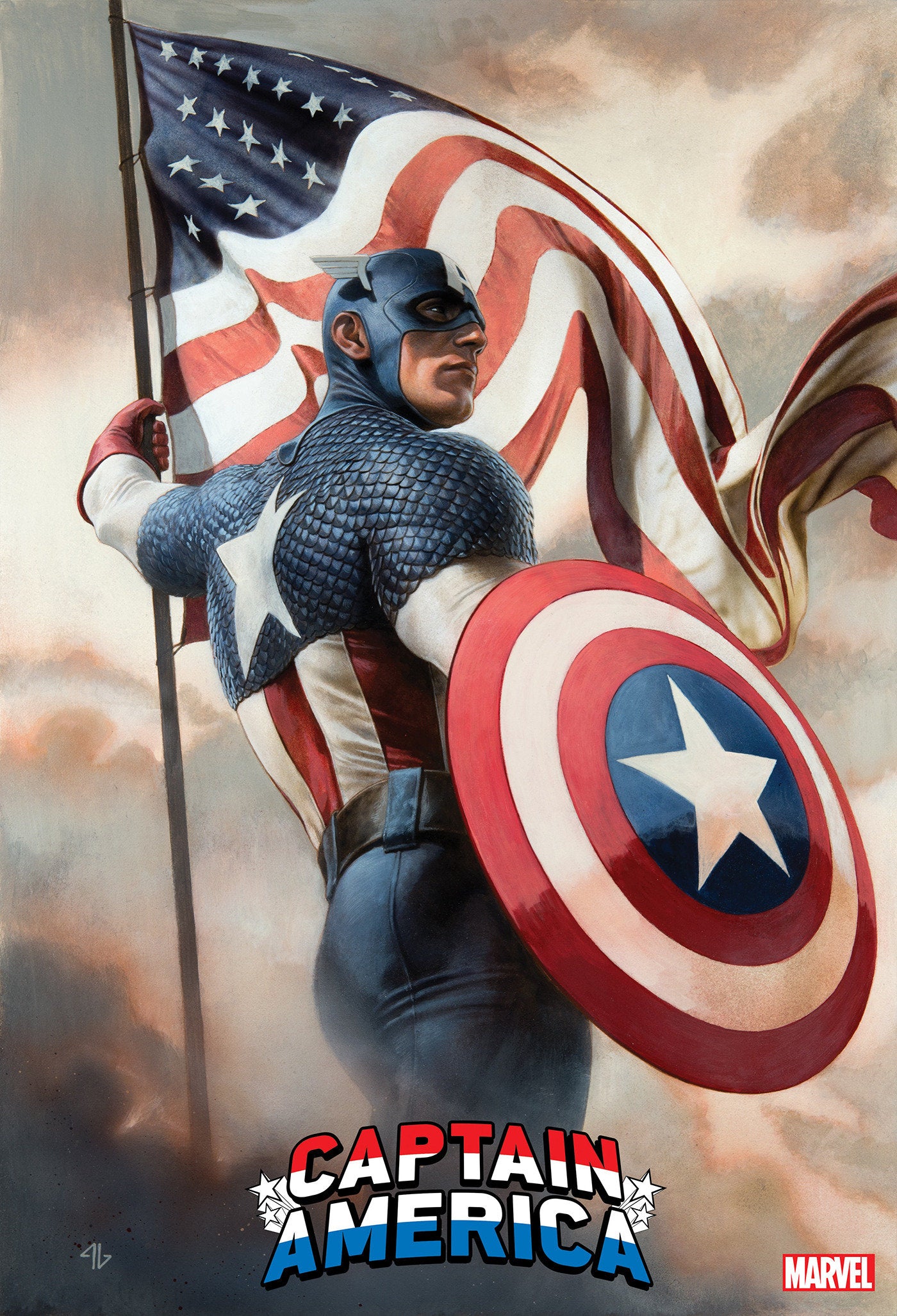 Captain America 750 Adi Granov Variant