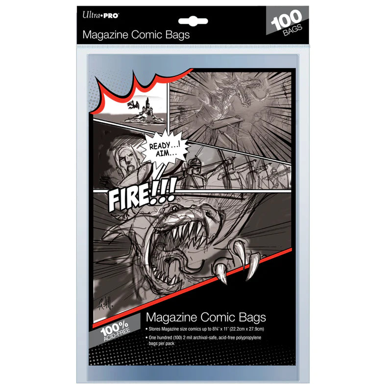 Comic Poly Bags (100ct)
