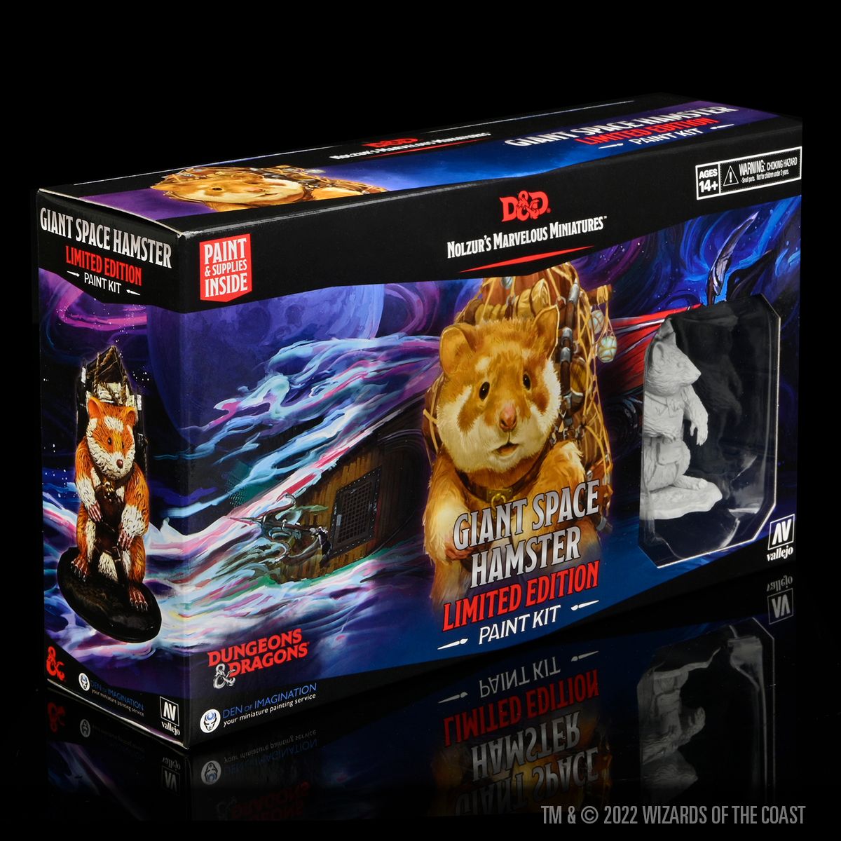 Giant Space Hamster Paint Kit