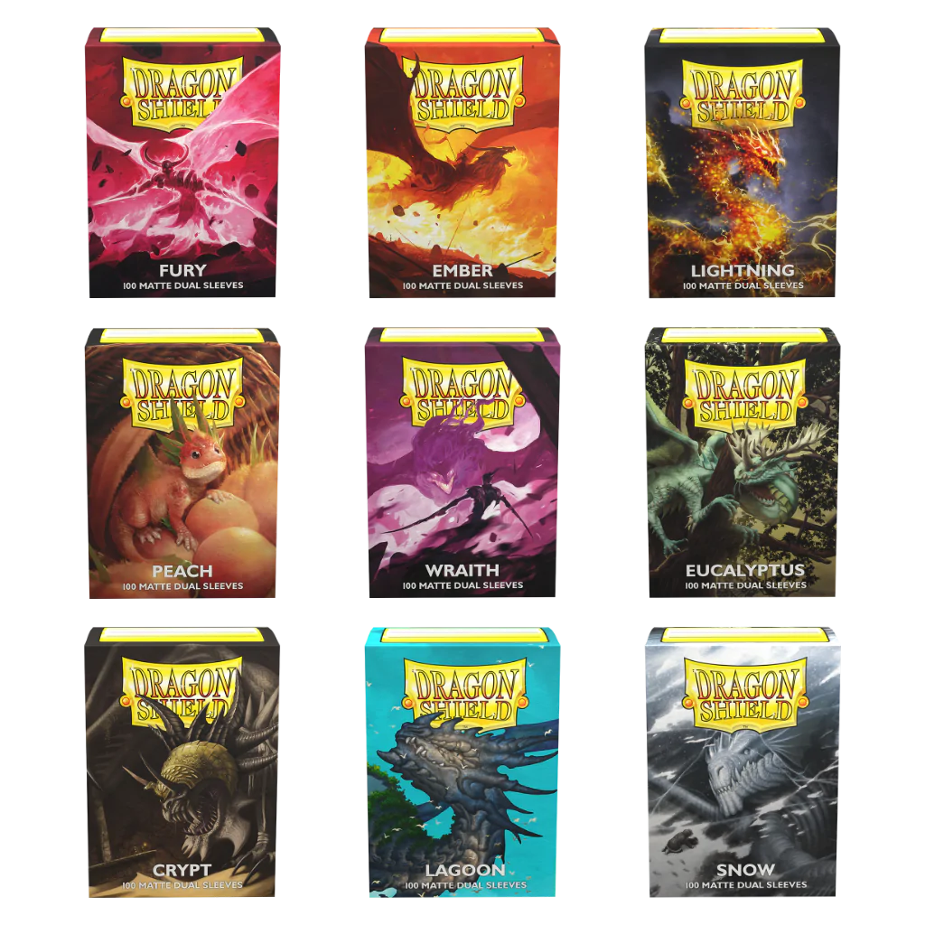 Dragon Shield: Dual Matte Sleeves (100ct)