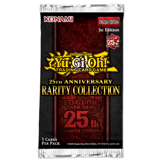 YGO 25th Anniversary Rarity Collection Booster Pack