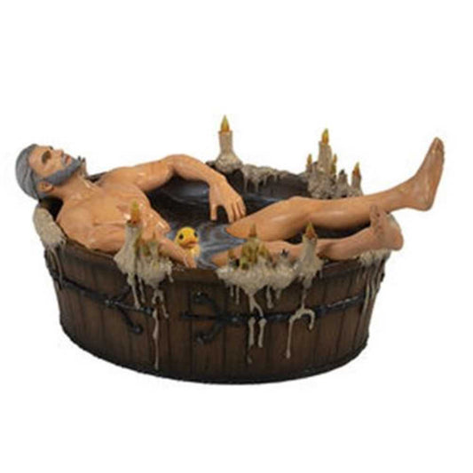 Witcher III Wild Hunt Geralt In Bath Statuette