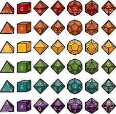 Misc Dice Set