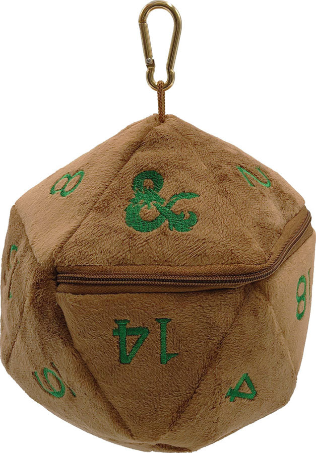D20 Plush Dice Bag